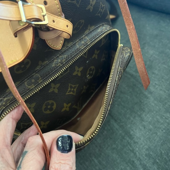 Rare Louis vintage backpack with vanchetta replaced last year - Picture 4 of 11